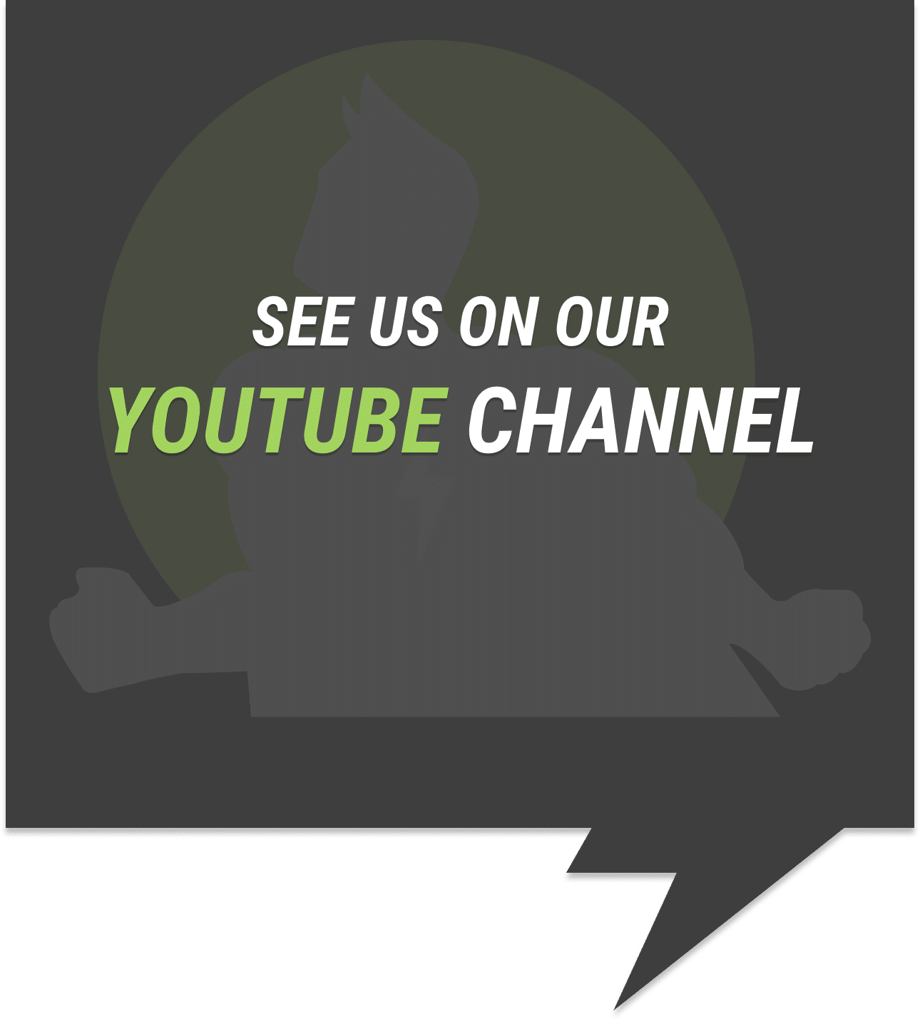 graphic asking you to view their youtube channel